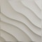 Ekena Millwork 19 5/8in. W x 19 5/8in. H Modern Wave EnduraWall Decorative 3D Wall Panel Covers 2.67 Sq. Ft. WP20X20MWGBW - alternate 1